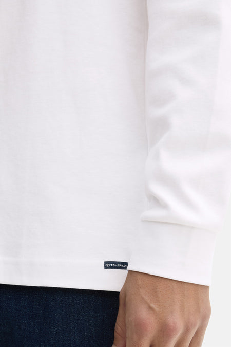 T-shirt (manches courtes) Blanc - TOM TAILOR