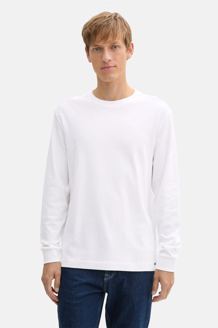 T-shirt (manches courtes) Blanc - TOM TAILOR