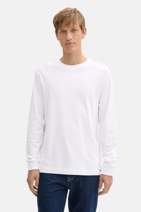 T-shirt (manches courtes) Blanc - TOM TAILOR