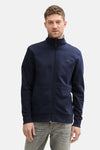 Sweat (gilet) Bleu - TOM TAILOR