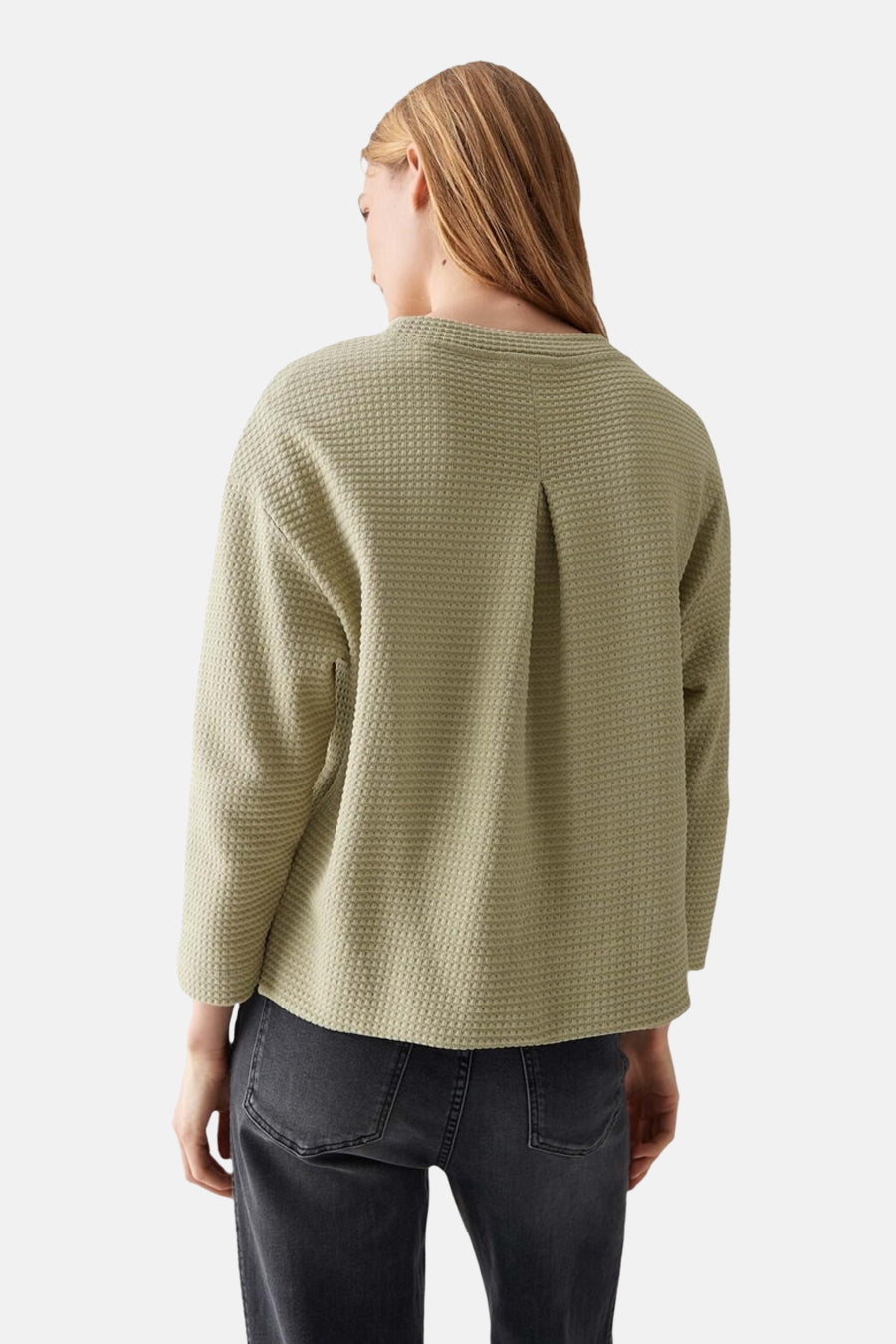 Pull à col rond - vert - OPUS - 4