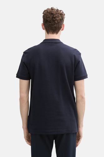 Polo à manches courtes - Bleu foncé - TOM TAILOR - 5