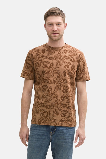 T-shirt (manches courtes) Brun - TOM TAILOR