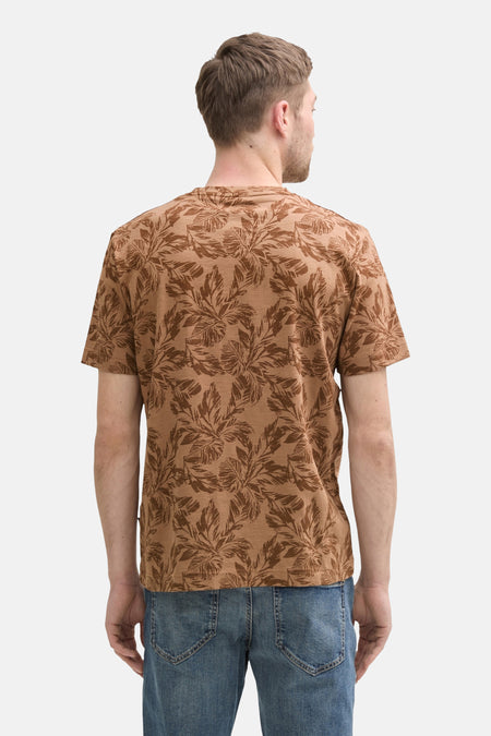 T-shirt (manches courtes) Brun - TOM TAILOR