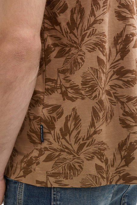 T-shirt à manches courtes - brun