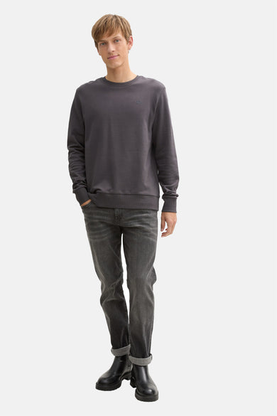 Sweat col O Gris - TOM TAILOR