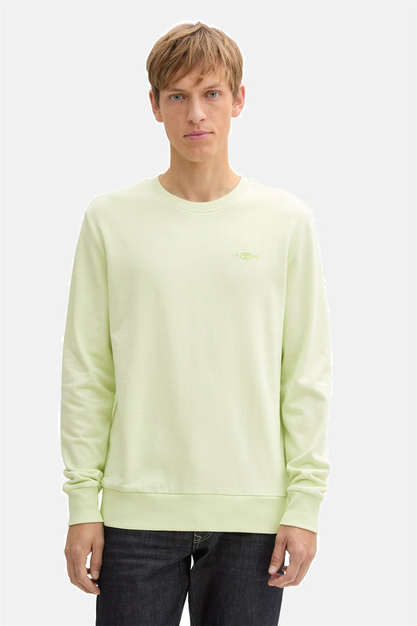 Sweat col O Vert - TOM TAILOR