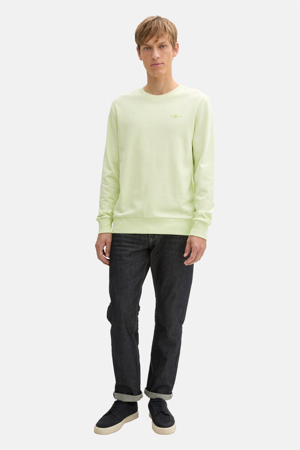 Sweat col O Vert - TOM TAILOR