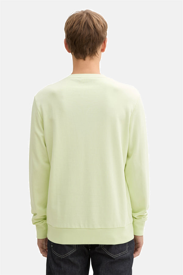 Sweat col O Vert - TOM TAILOR