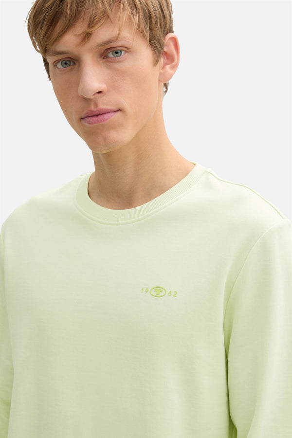 Sweat col O Vert - TOM TAILOR