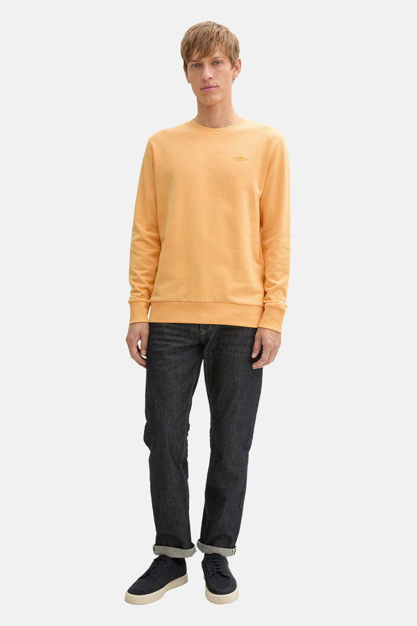 Sweat col O Orange - TOM TAILOR