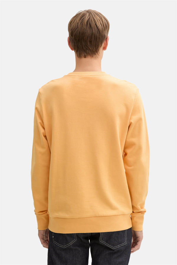 Sweat col O Orange - TOM TAILOR