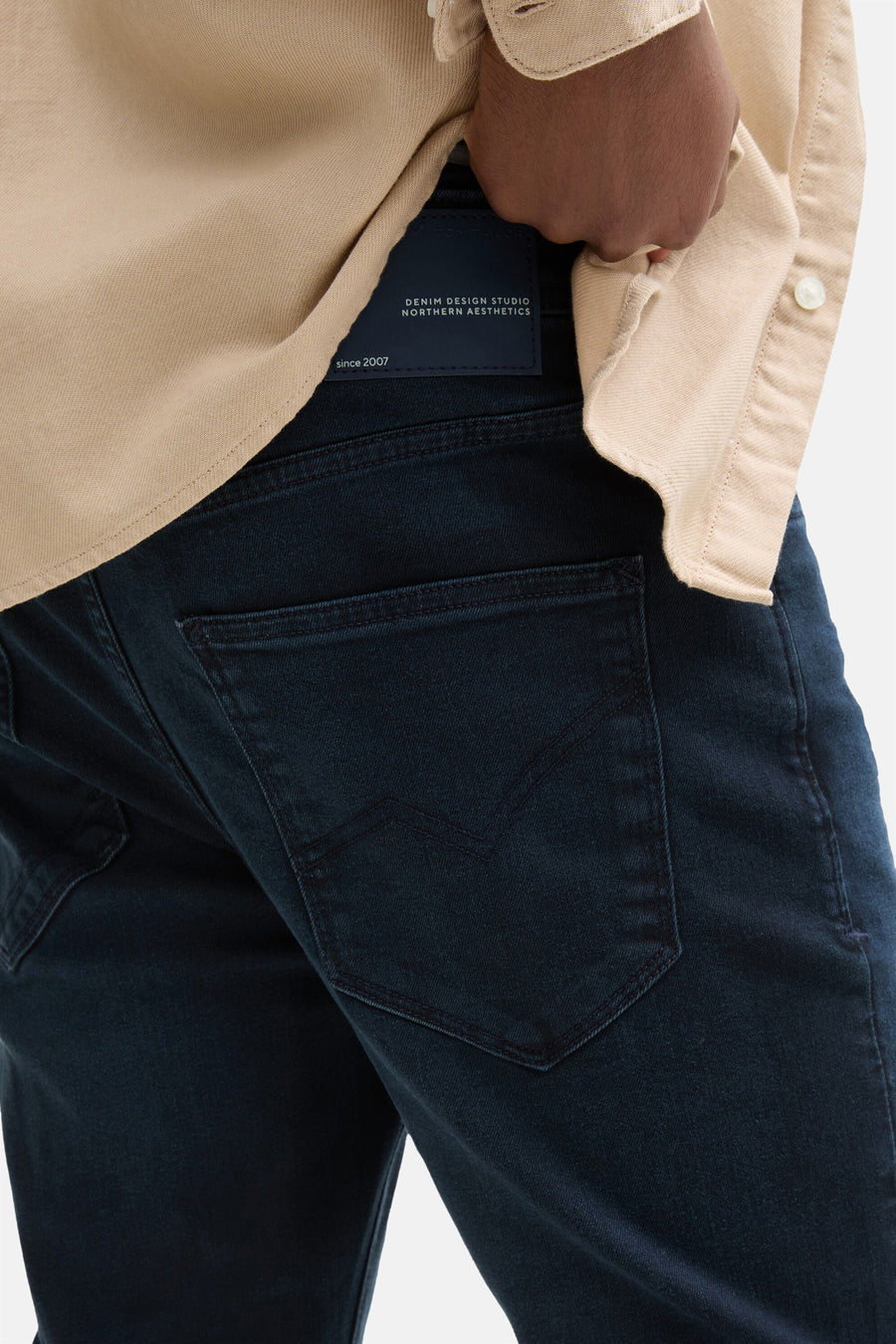 BRYDEN - blue black denim - TOM TAILOR