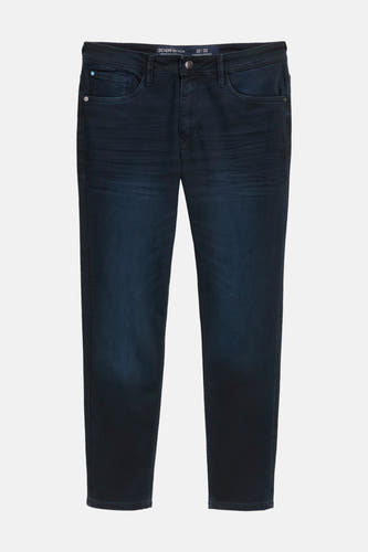 Jean tapered bleu marine de TOM TAILOR avec des détails subtils et un look moderne.