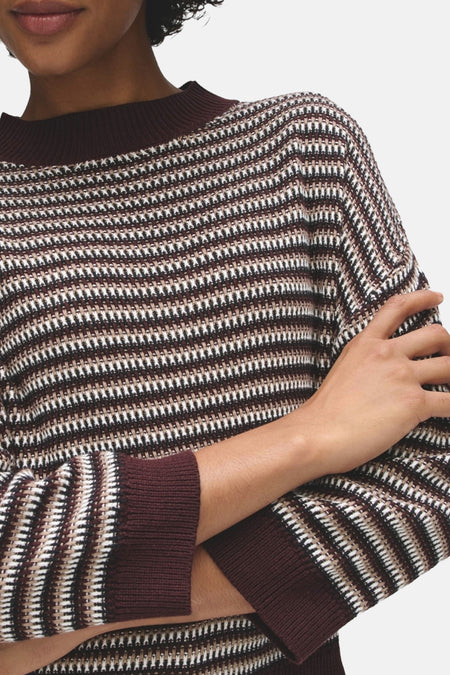 Pull col O - Multicolore