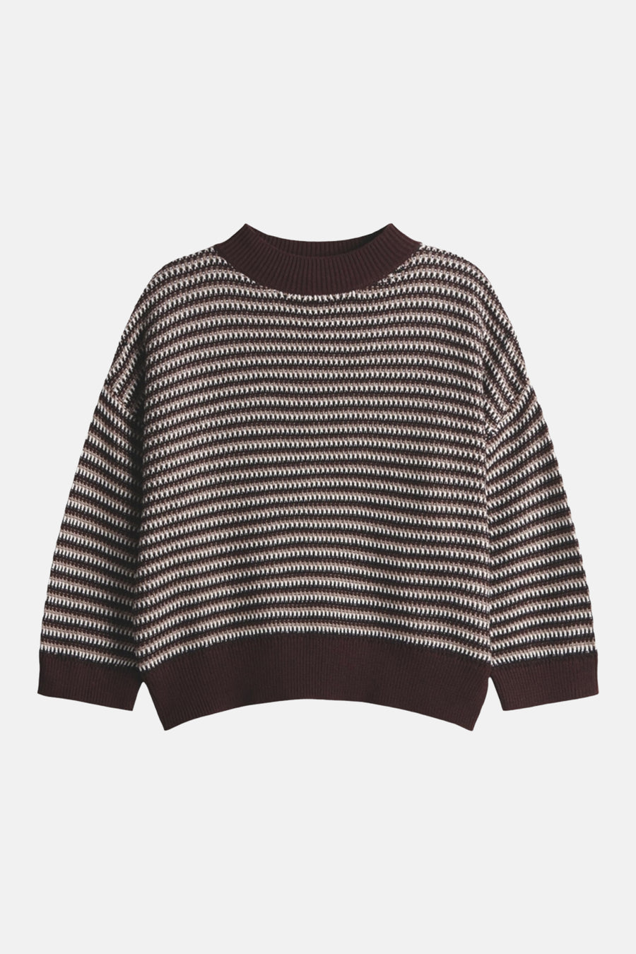 Pull col O bleu - OPUS