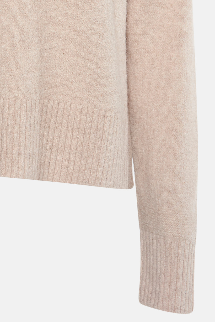 Pull à col rond - écru - OPUS