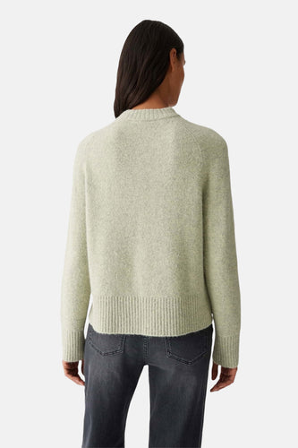 Pull à col rond - vert - OPUS