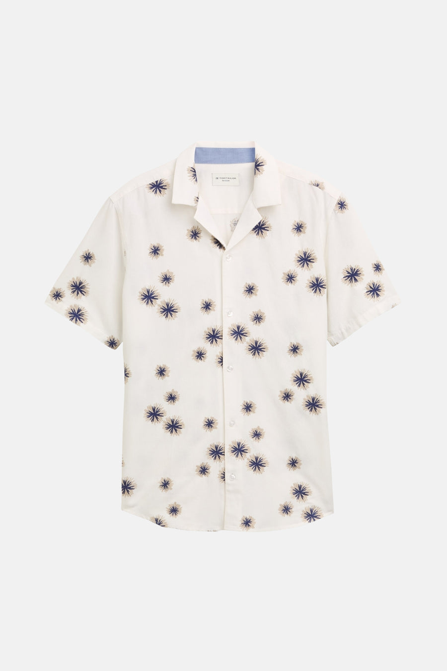 Chemise à manches courtes - Blanc - TOM TAILOR