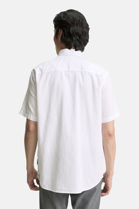 Chemise à manches courtes - blanc