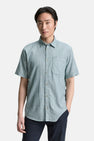 Chemise (manches courtes) Vert - TOM TAILOR
