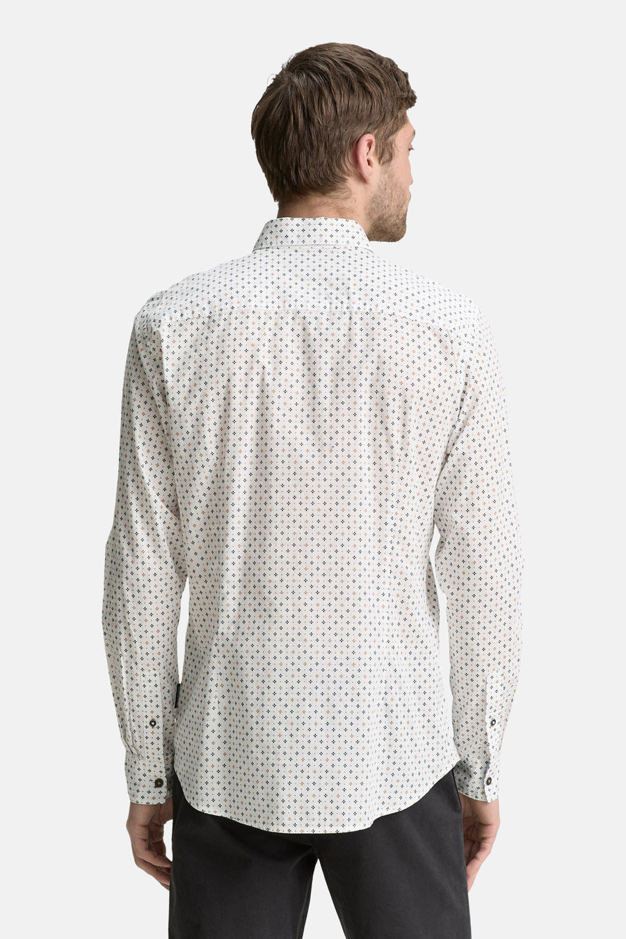 Chemise à manches longues - blanc - TOM TAILOR
