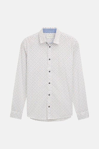 Chemise à manches longues - blanc - TOM TAILOR