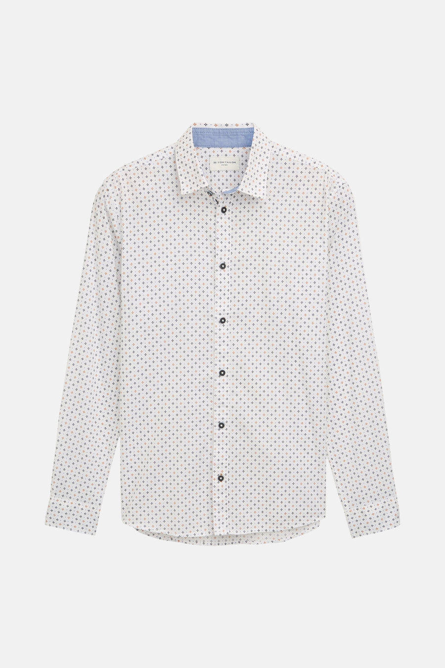 Chemise à manches longues - blanc - TOM TAILOR