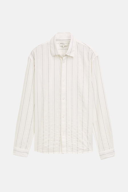 Chemise à manches longues - Blanc