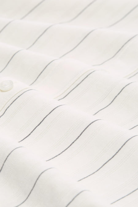 Chemise à manches longues - Blanc