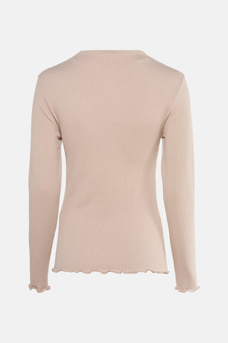 T-shirt à manches longues - beige