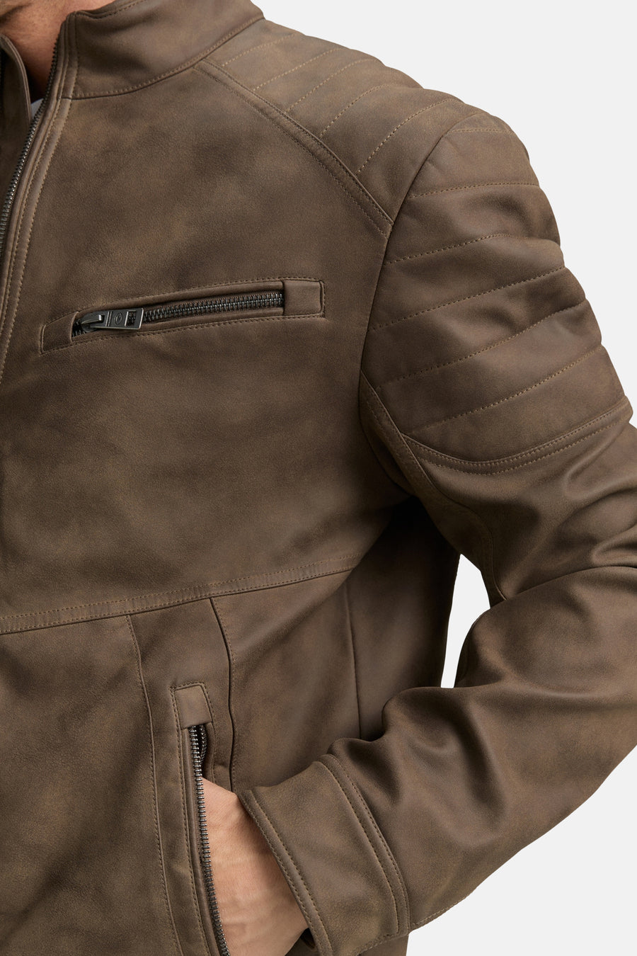 Veste courte - brun - TOM TAILOR - 4