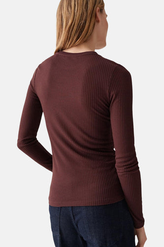 Pull à col rond - Brun - OPUS