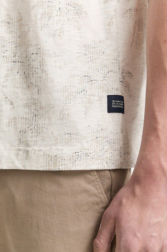 T-shirt à manches courtes - écru - TOM TAILOR