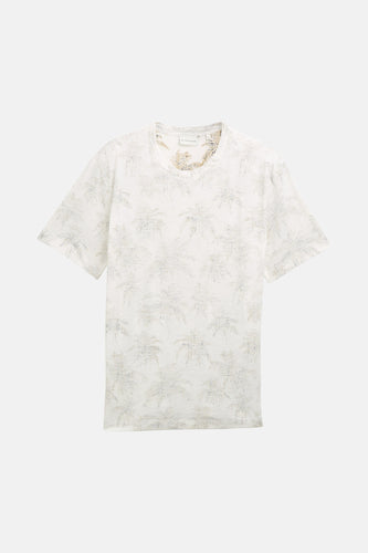 T-shirt à manches courtes - écru - TOM TAILOR