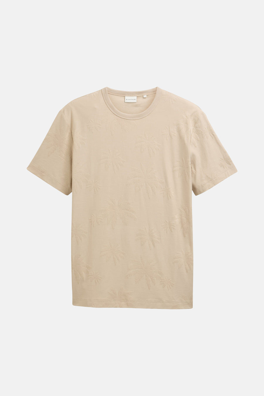 T-shirt à manches courtes - beige - TOM TAILOR
