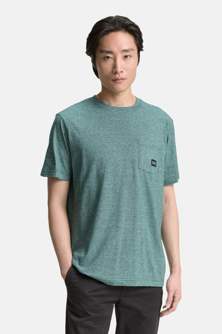 T-shirt (manches courtes) Vert - TOM TAILOR