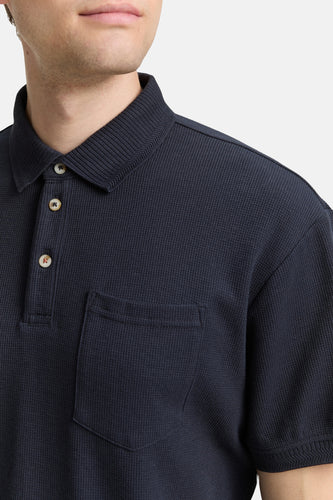 Polo à manches courtes - bleu - TOM TAILOR