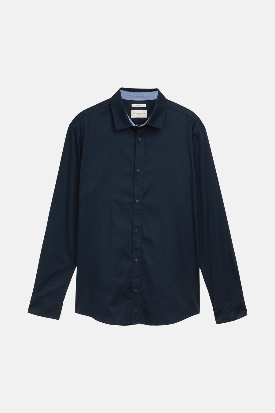 Chemise à manches longues - Bleu foncé - TOM TAILOR