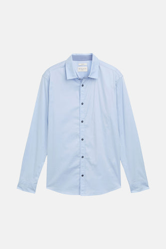 Chemise à manches longues - bleu - TOM TAILOR