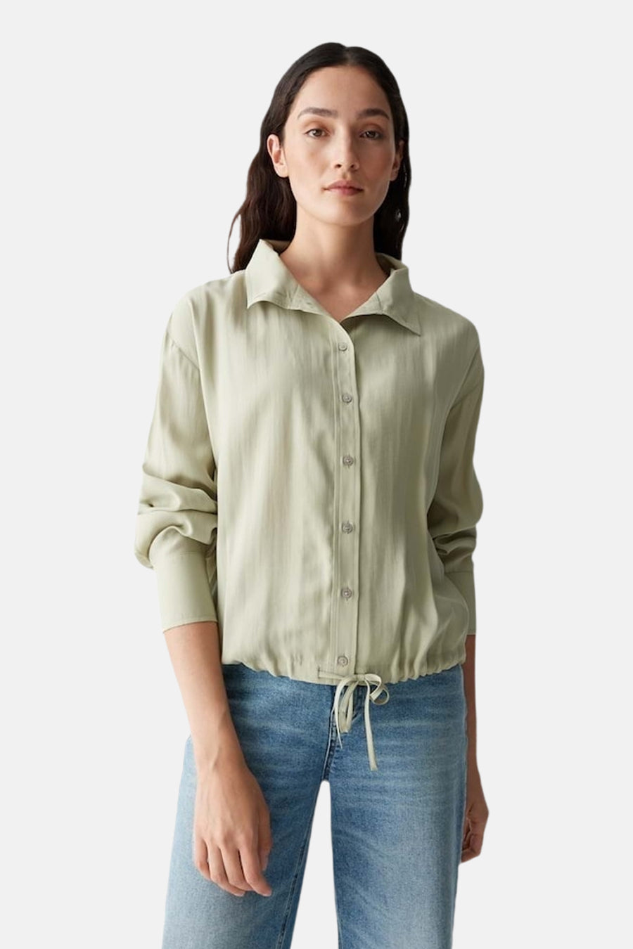 Chemise à manches longues - vert - OPUS