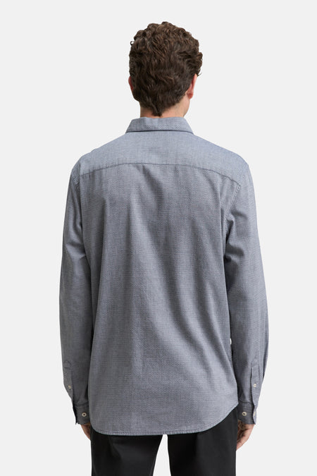 Chemise à manches longues - bleu