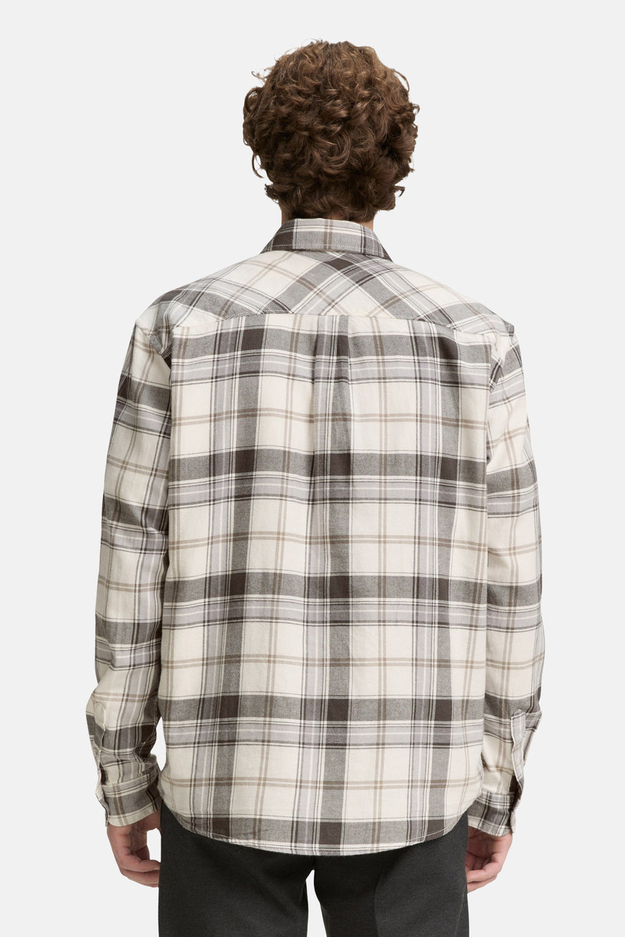 Chemise à manches longues - beige - TOM TAILOR