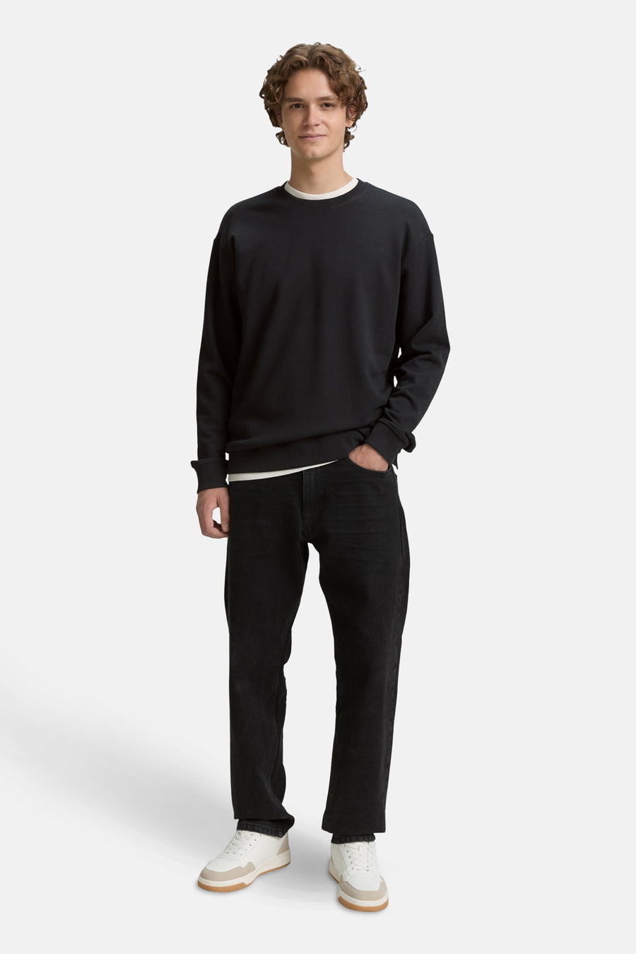 Sweat - noir - TOM TAILOR