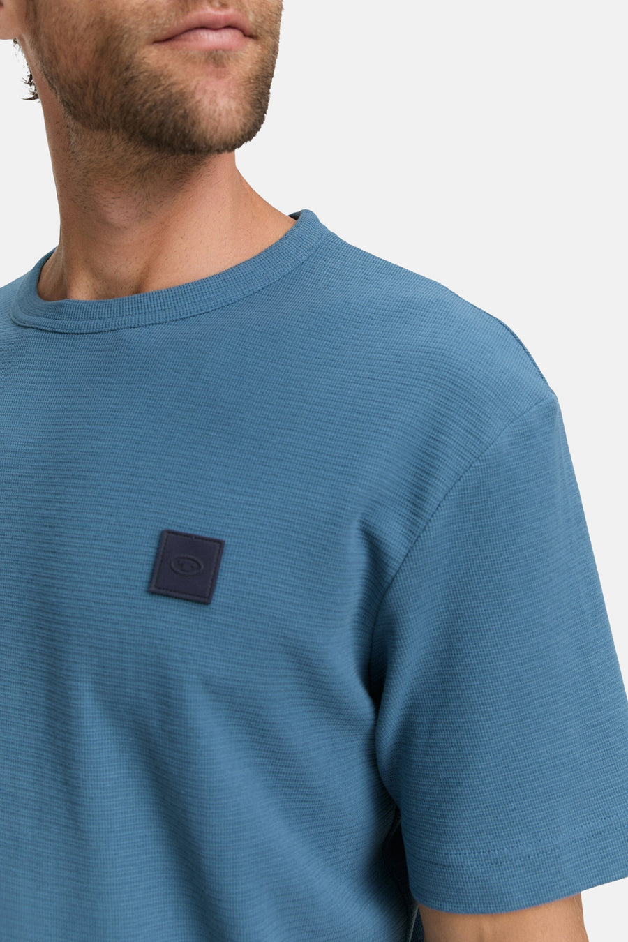 T-shirt à manches courtes - bleu - TOM TAILOR