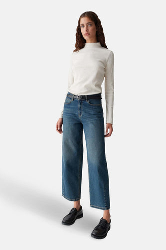 Pull à col rond - écru - OPUS