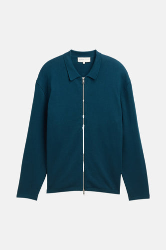 Cardigan Relaxed Fit avec fermeture éclair - TOM TAILOR