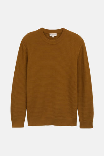 Pull à col rond - brun - TOM TAILOR