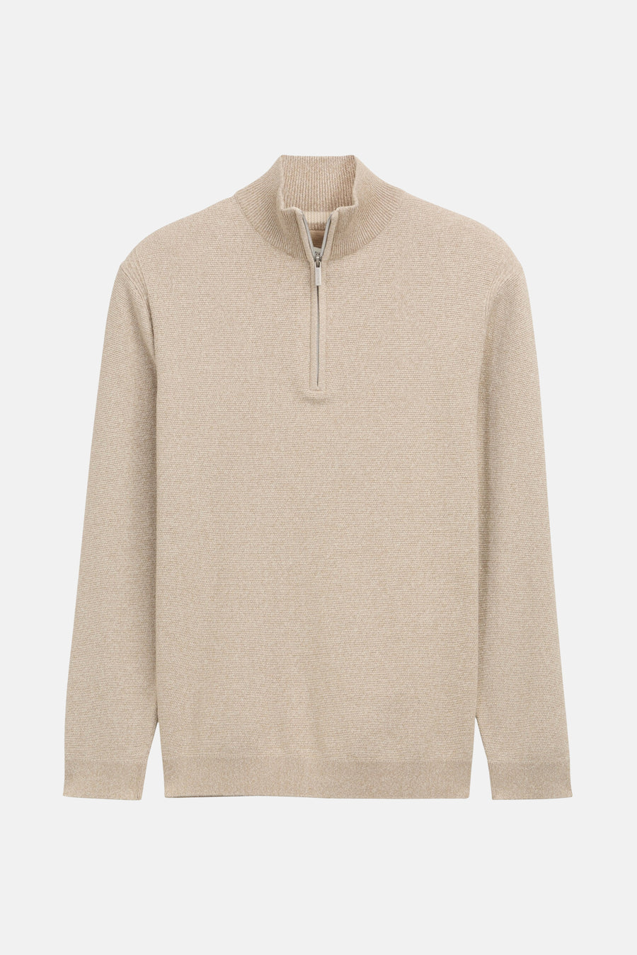 Pull à col rond - beige - TOM TAILOR