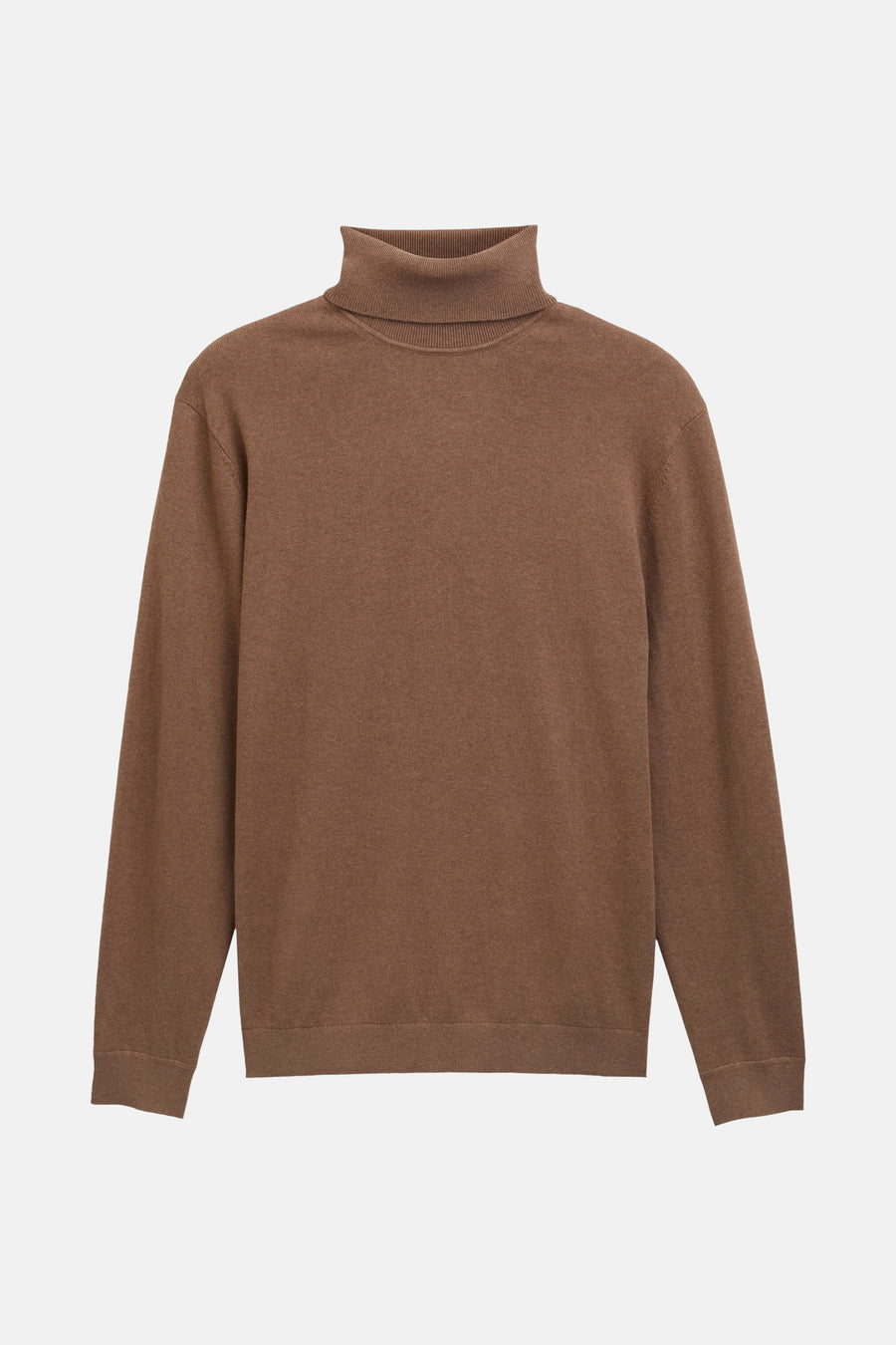 Pull à col roulé - brun - TOM TAILOR